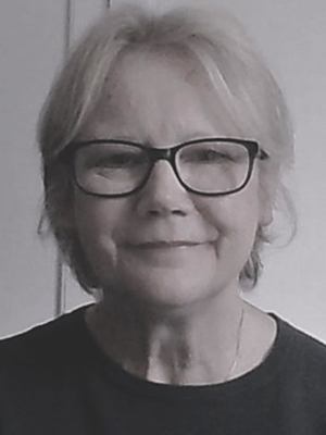 Portrait of Julie Kimber.